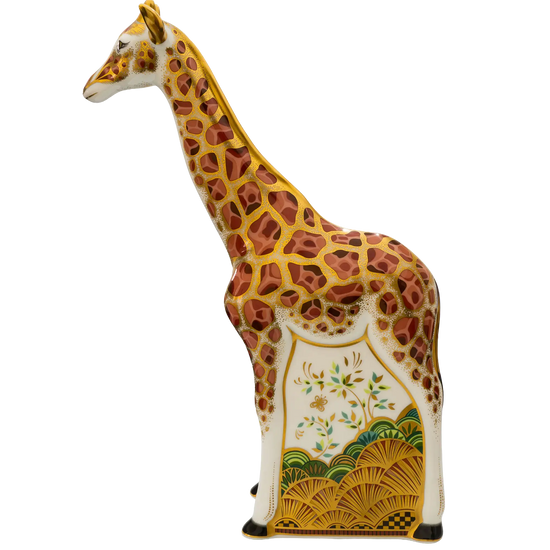 Royal Crown Derby Masai Giraffe Paperweight