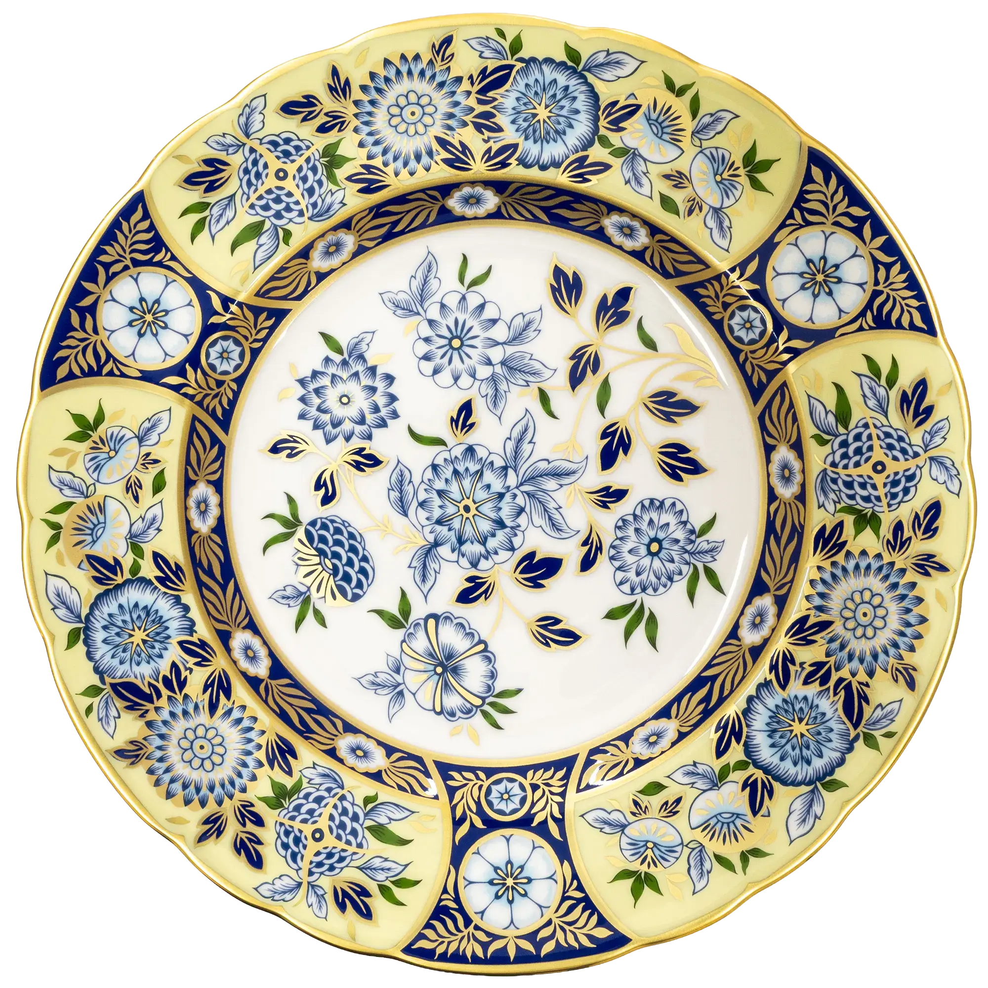Royal Crown Derby 7" Midori Beadow Accent Plate