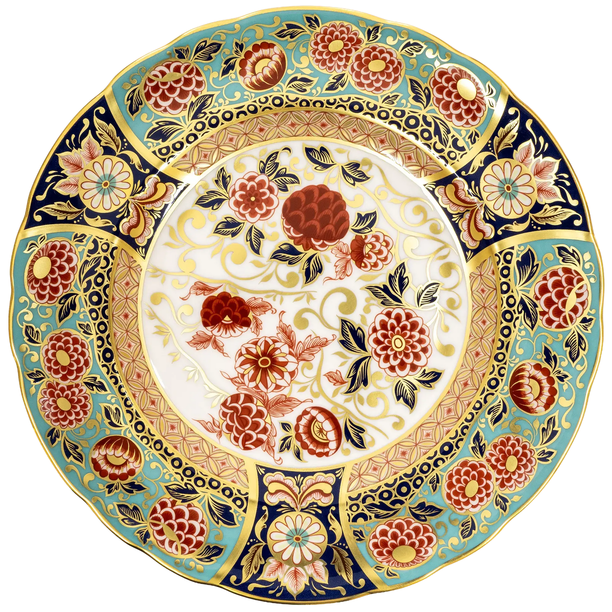 Royal Crown Derby 7" Riverside Park Accent Plate
