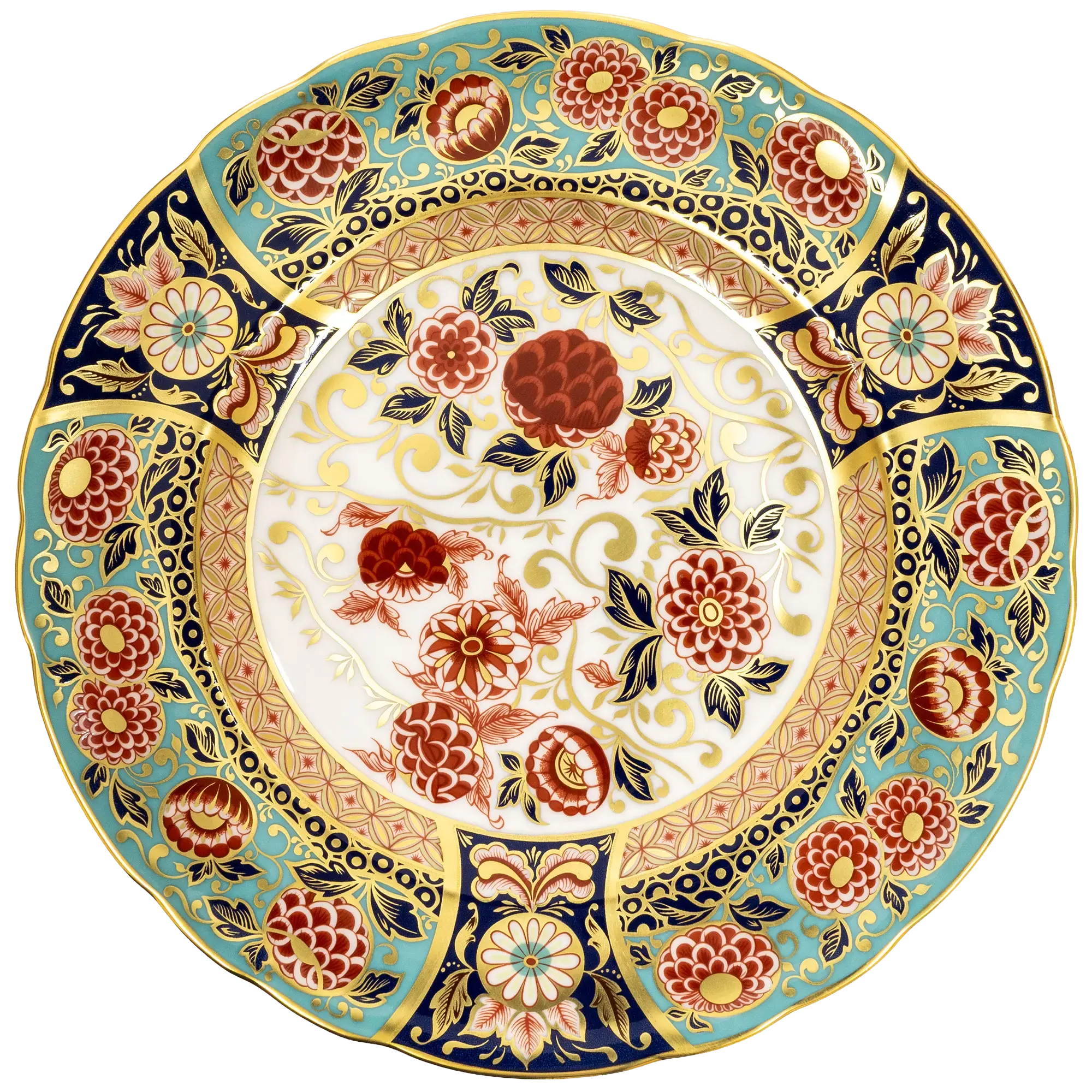 Royal Crown Derby 7" Riverside Park Accent Plate