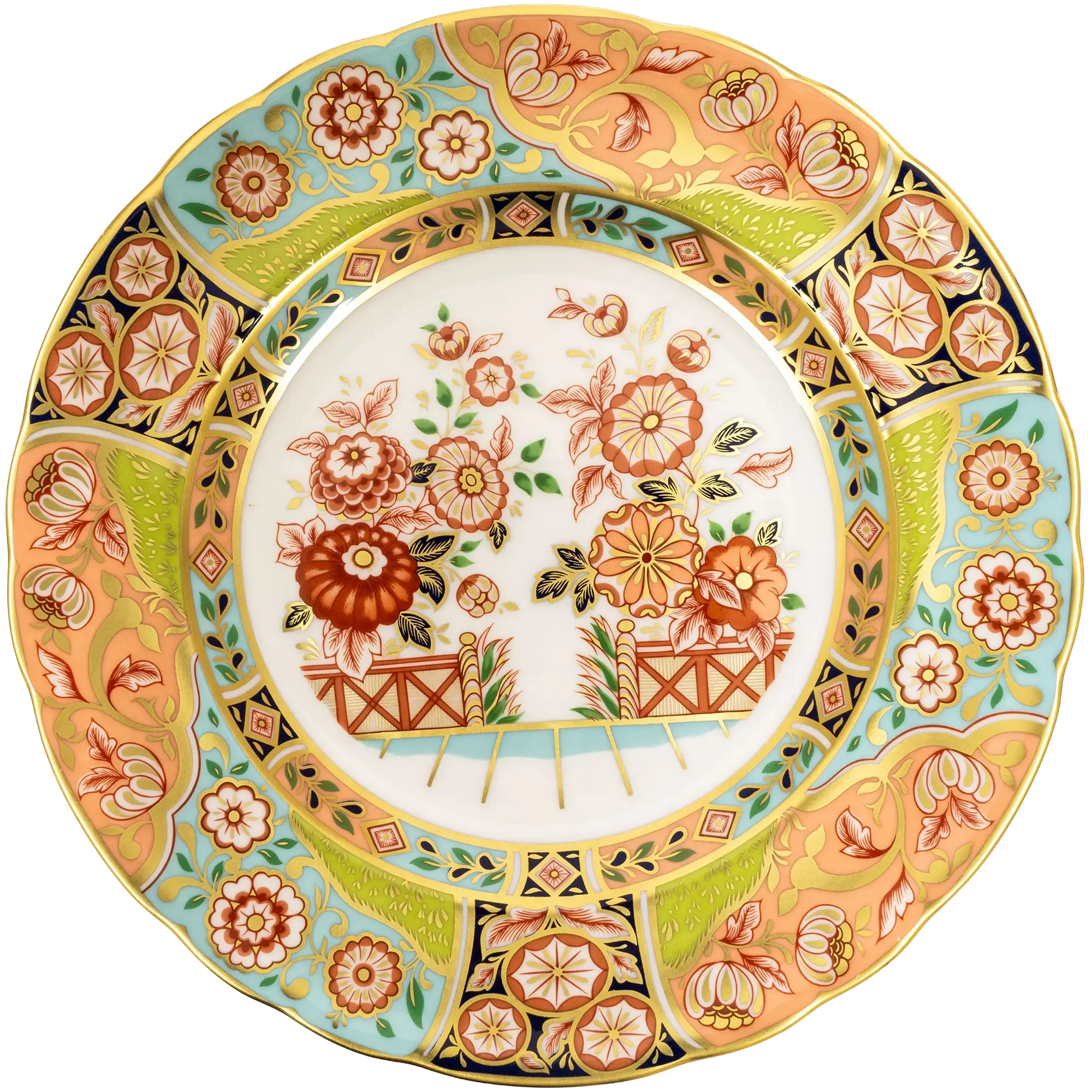 Royal Crown Derby 7" Regency Flowers Accent Plate