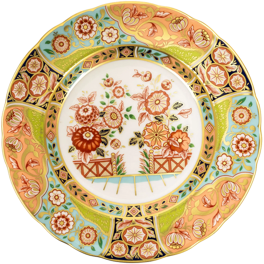 Royal Crown Derby 7" Regency Flowers Accent Plate