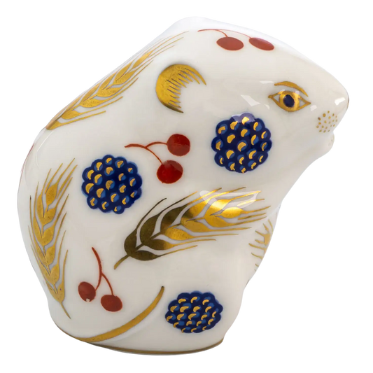 Royal Crown Derby Country Mouse Paperweight