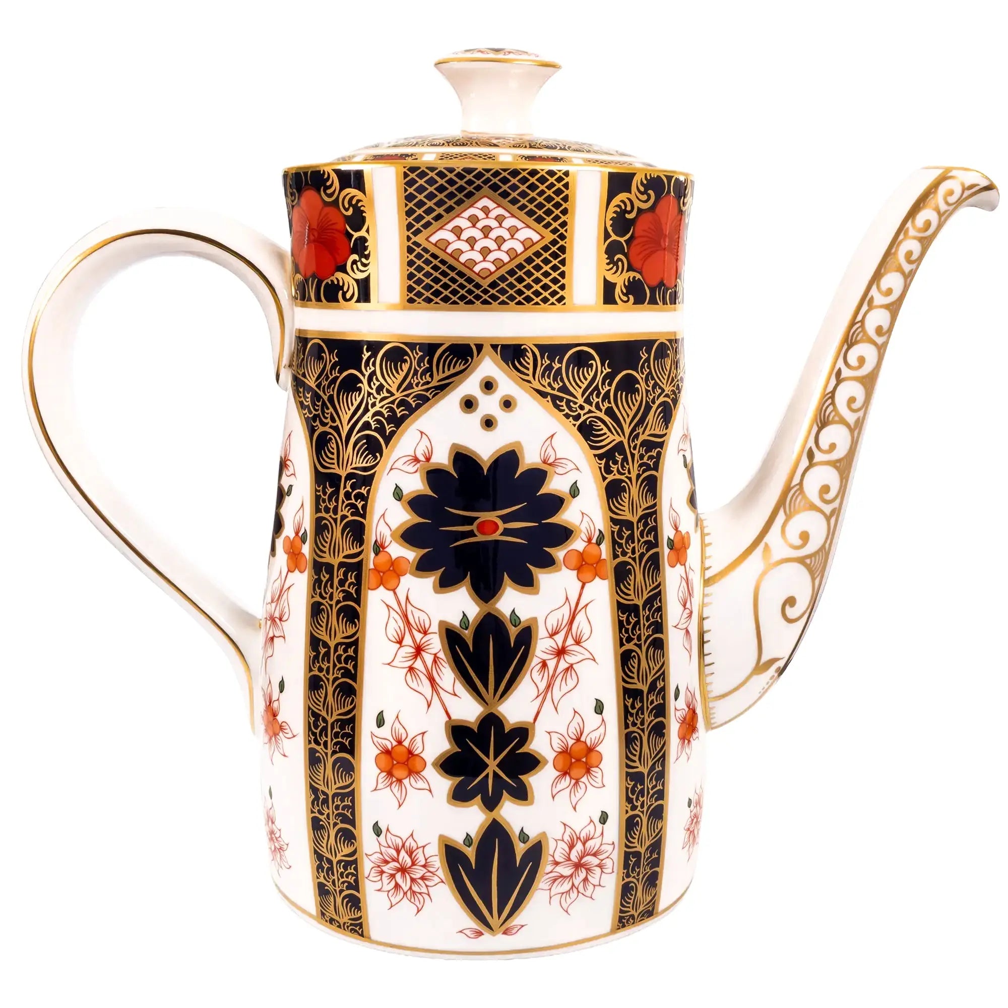 Royal Crown Derby Imari 1128 Coffee Pot