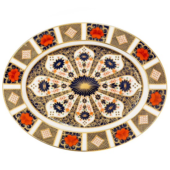 Royal Crown Derby Imari 1128 Large Serving Platter