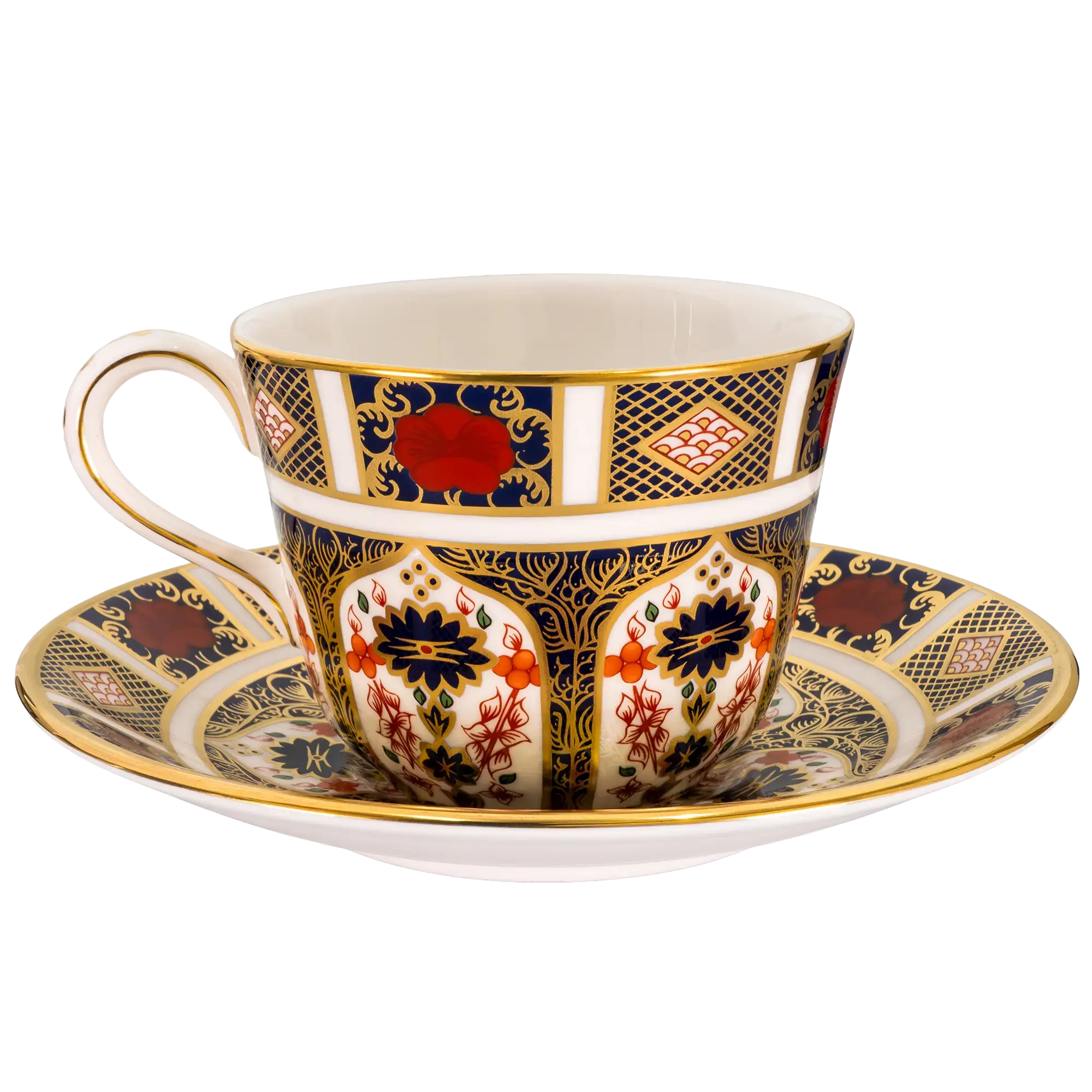 Royal Crown Derby Imari 1128 Tea Cup & Saucer