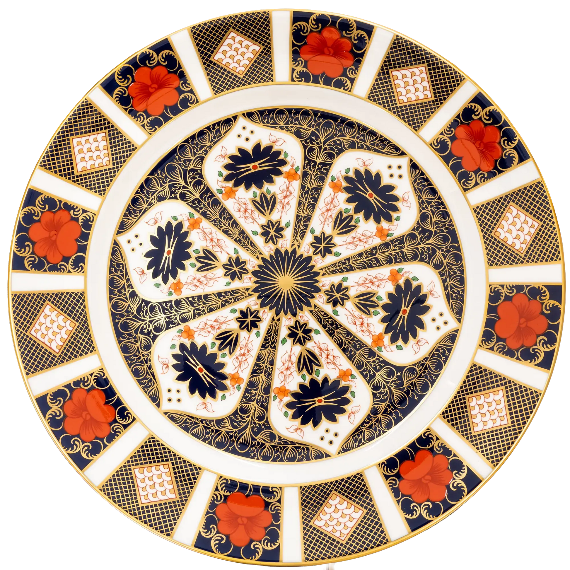 Royal Crown Derby Imari 1128 Chop Plate Bone China