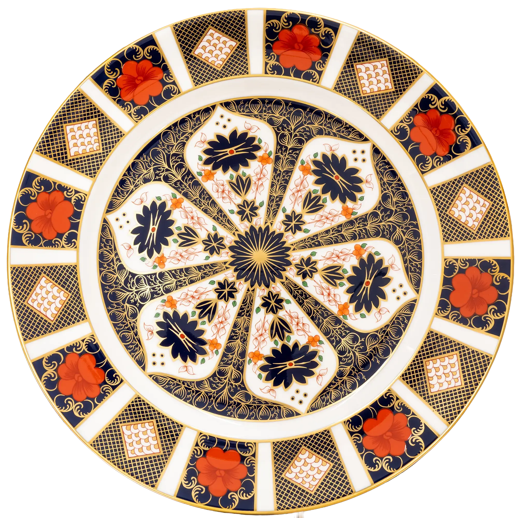 Royal Crown Derby Imari 1128 Chop Plate Bone China