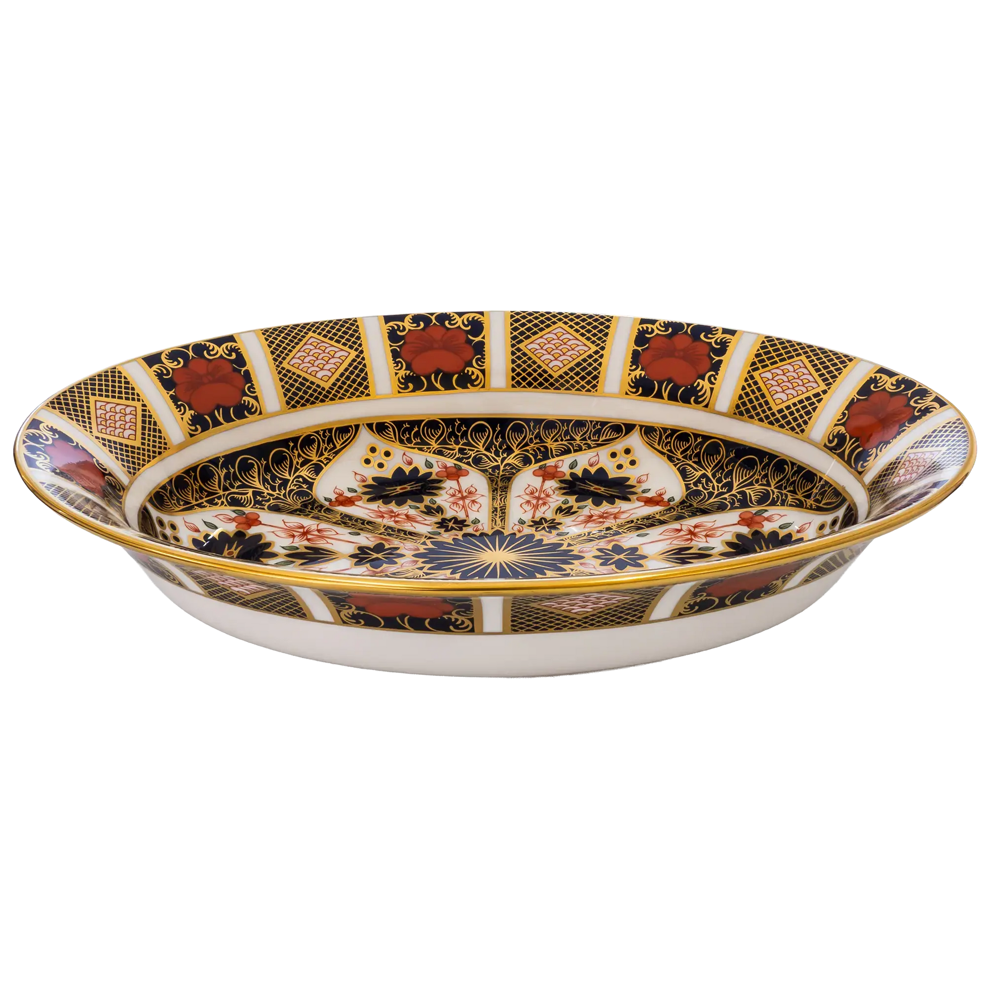 Royal Crown Derby Imari 1128 Open Vegetable Dish