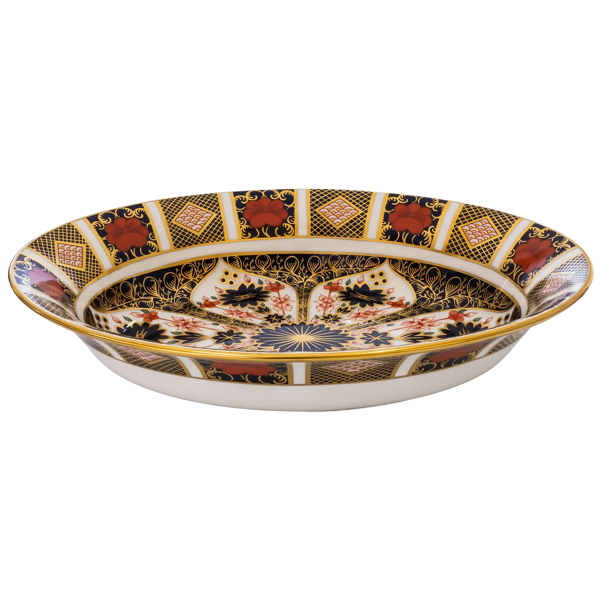 Royal Crown Derby Imari 1128 Open Vegetable Dish
