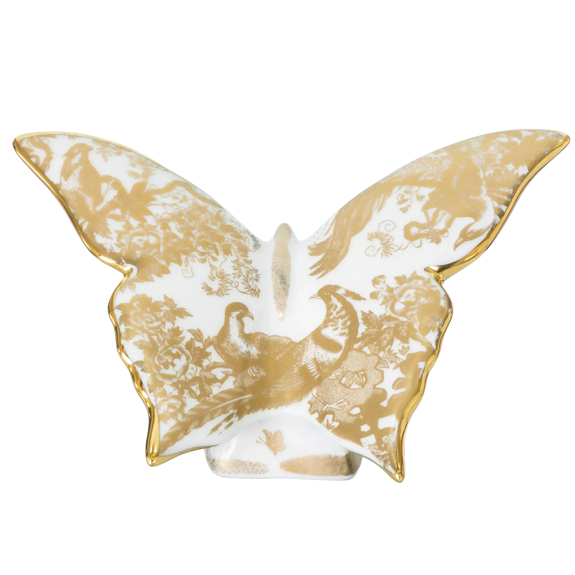 Royal Crown Derby Gold Aves Butterfly Paperweight