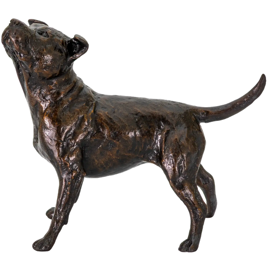 Richard Cooper Limited Edition Bronze Staffordshire Bull Terrier Figurine