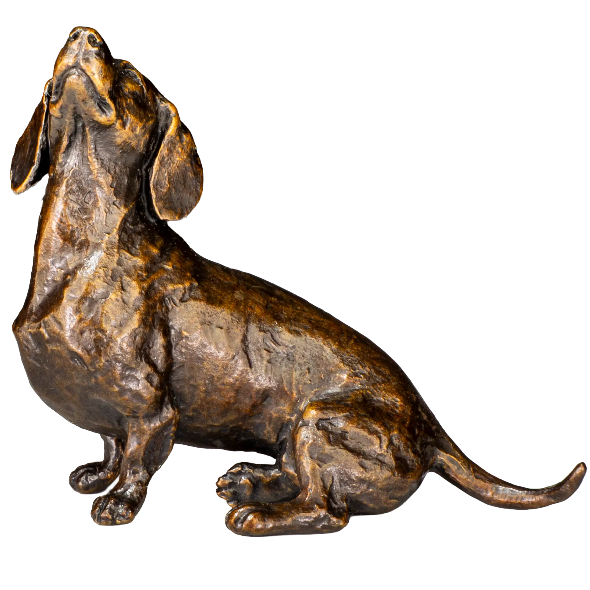 Richard Cooper Bronze Daschund Sitting