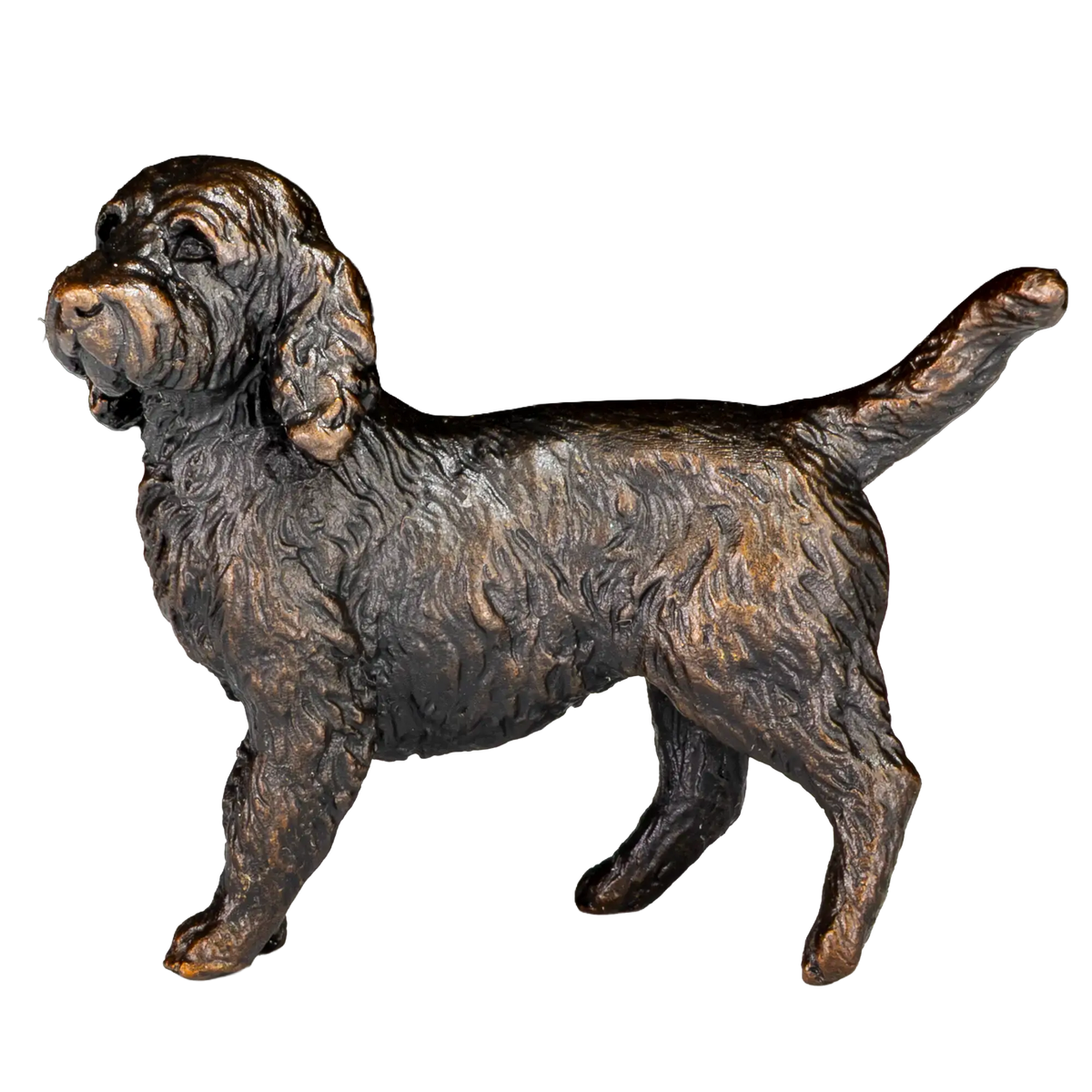 Richard Cooper Bronze Dogs Collection Cockapoo Standing