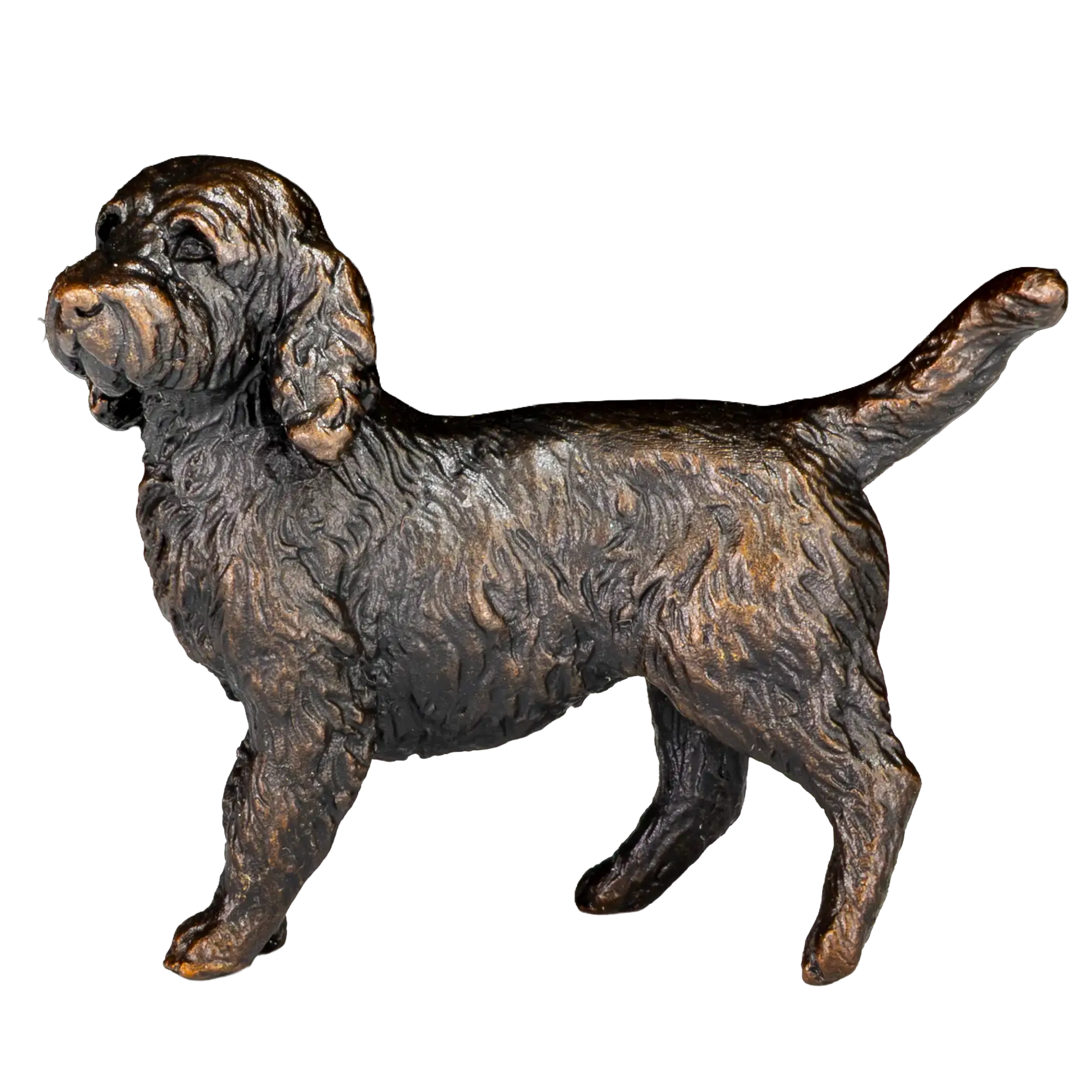Richard Cooper Bronze Dogs Collection Cockapoo Standing