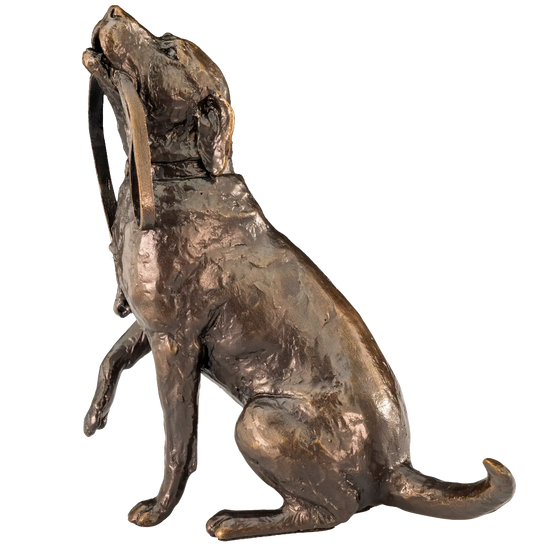Richard Cooper Limited Edition Bronze Labrador with Lead Figurine