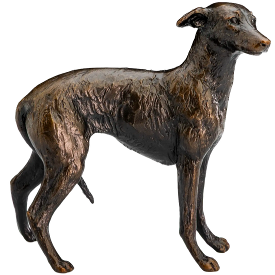 Richard Cooper Limited Edition Bronze Lurcher Figurine