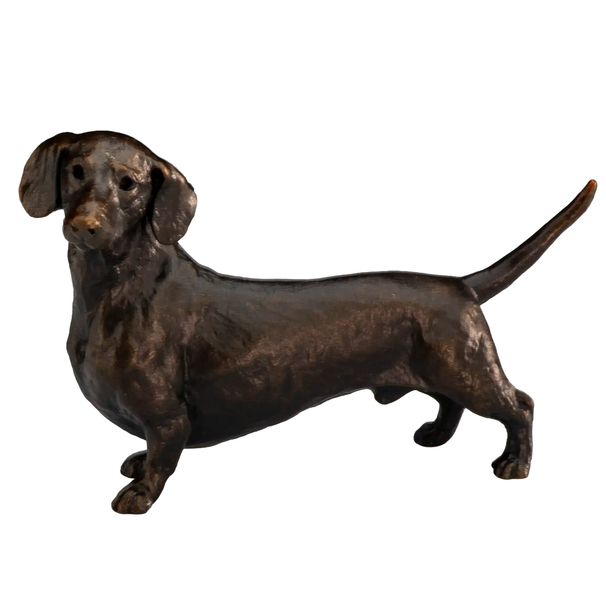 Richard Cooper Limited Edition Bronze Standing Dachshund Figurine
