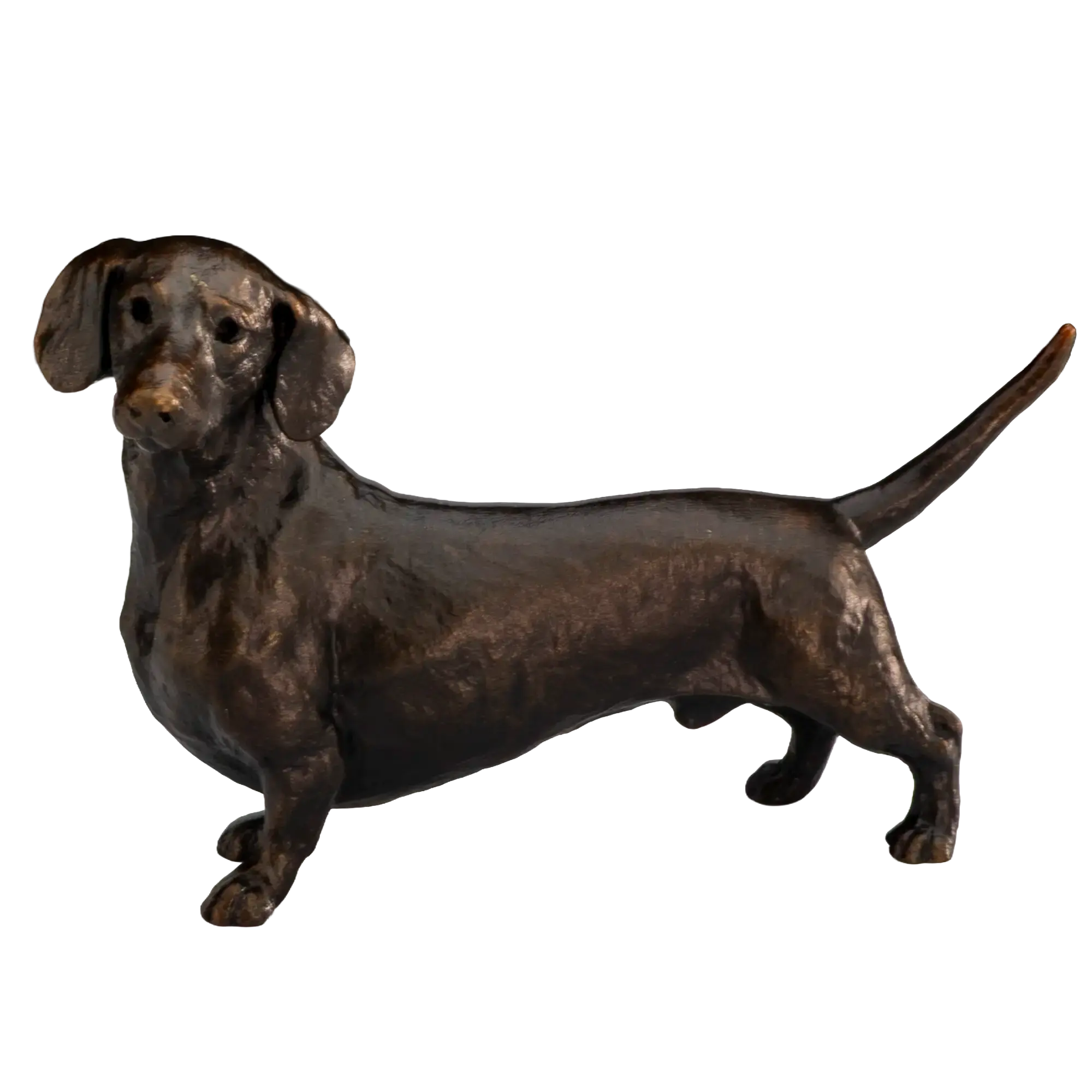 Richard Cooper Limited Edition Bronze Standing Dachshund Figurine