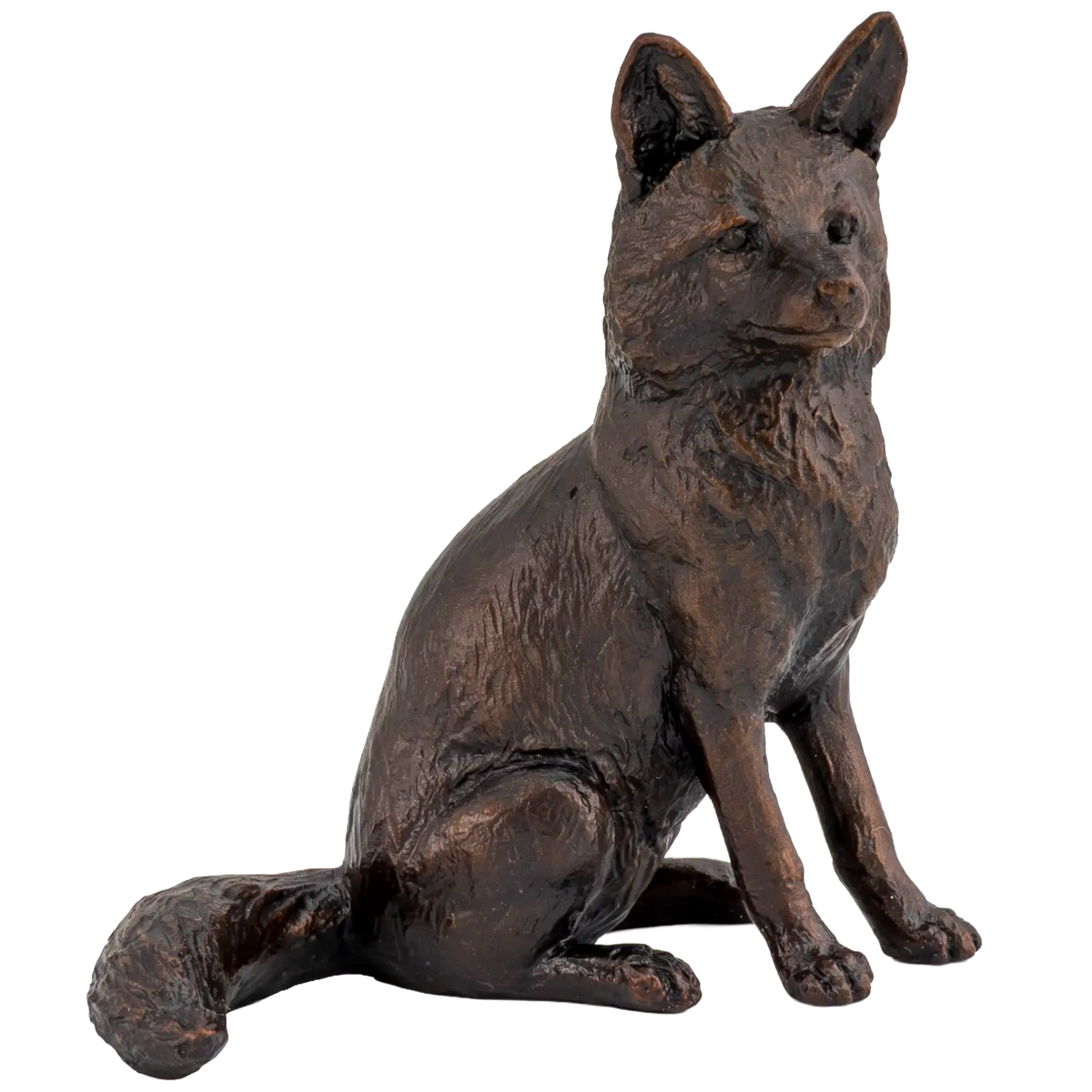 Richard Cooper Bronze Fox Sitting