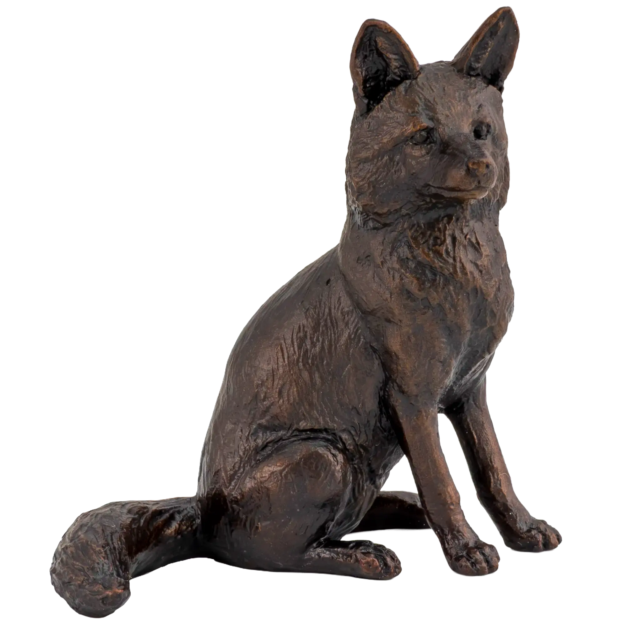Richard Cooper Bronze Fox Sitting