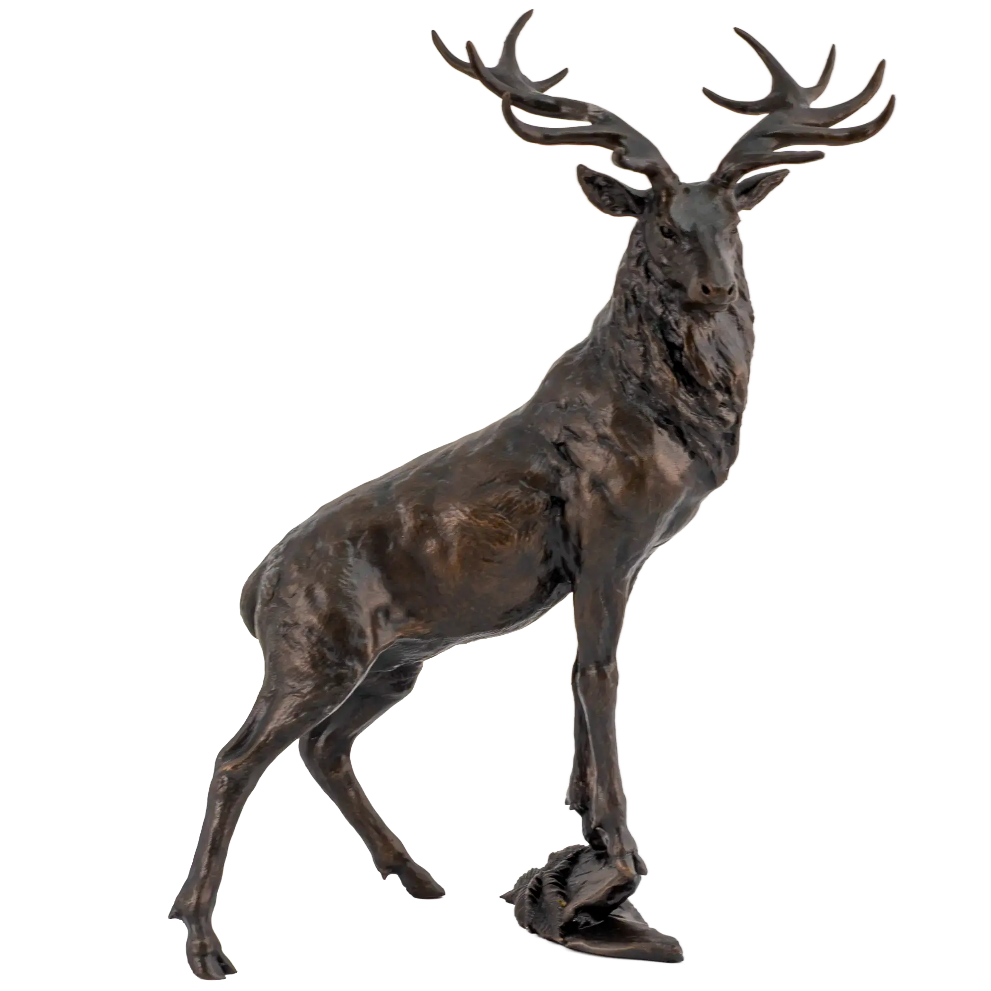 Richard Cooper Bronze Highland Wilderness Figurine