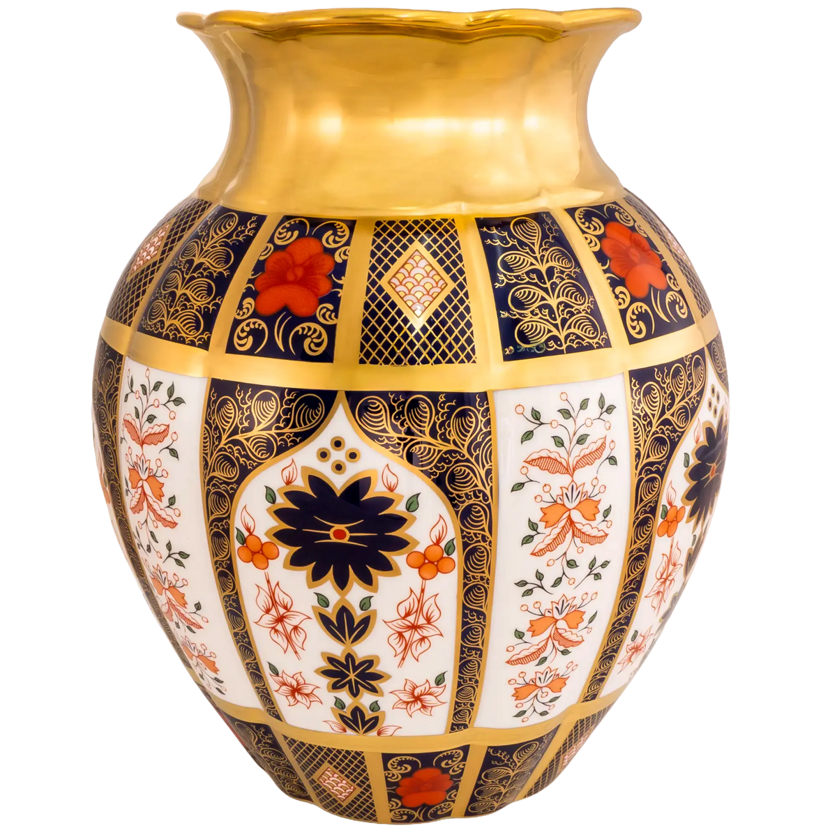 Royal Crown Derby Imari SGB 10" Tulip Vase