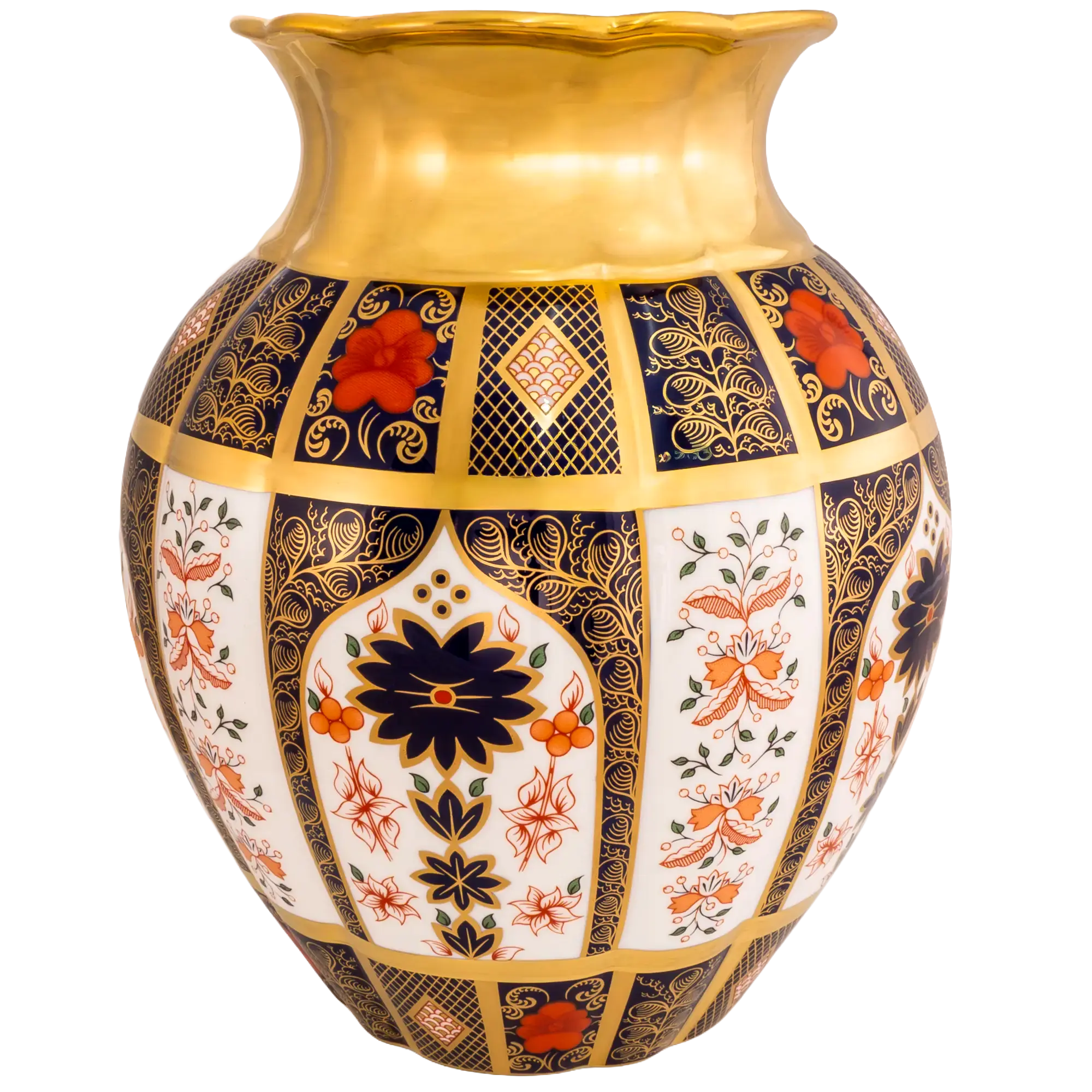 Royal Crown Derby Imari SGB 10" Tulip Vase