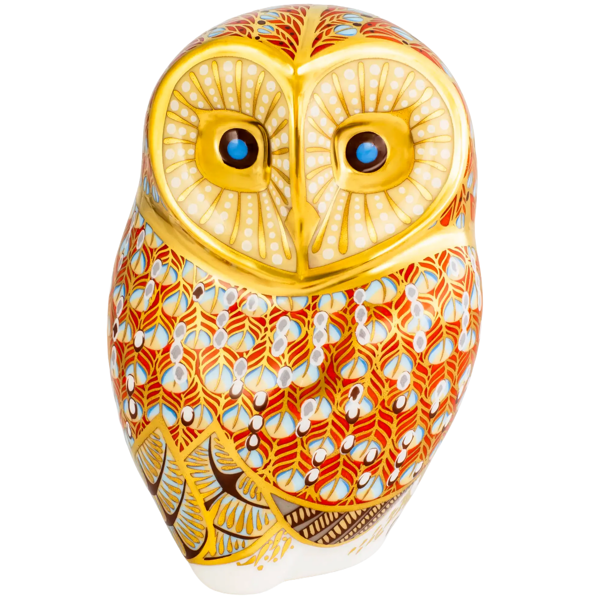 Royal Crown Derby Barn Owl Paperweight