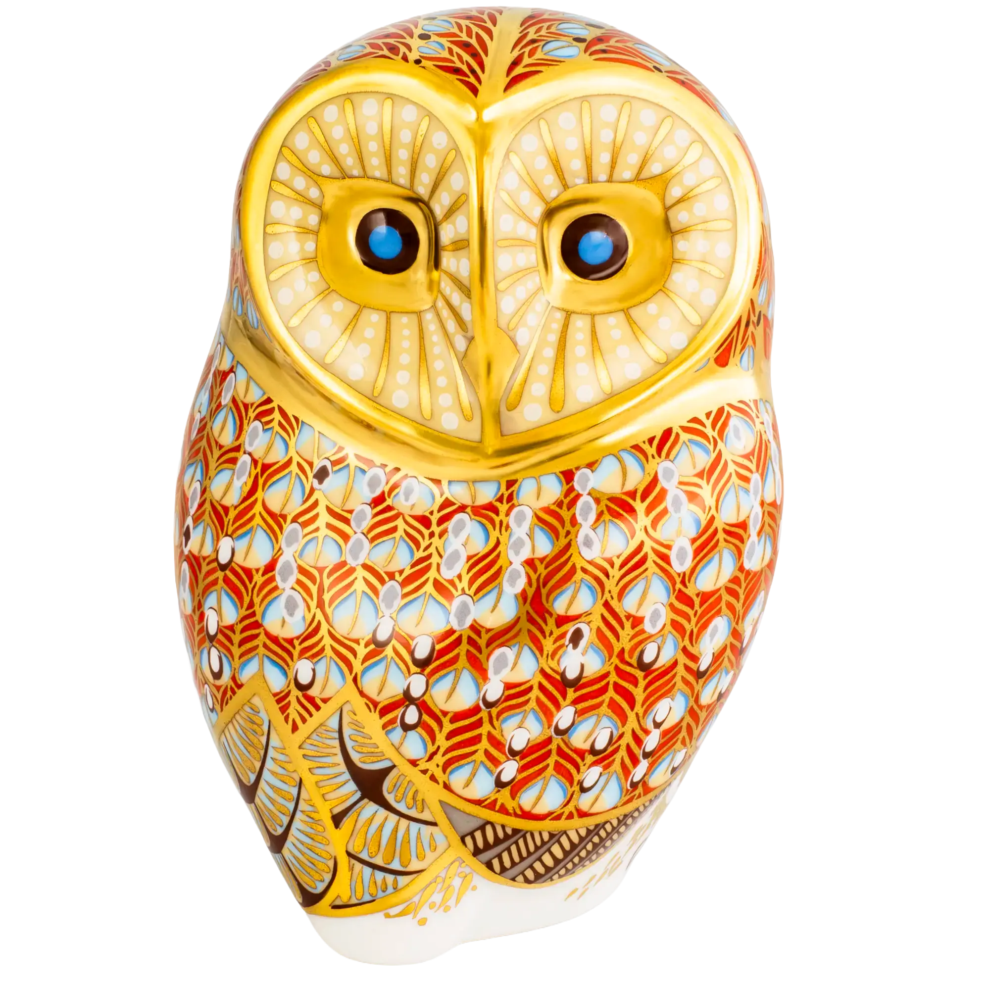 Royal Crown Derby Barn Owl Paperweight
