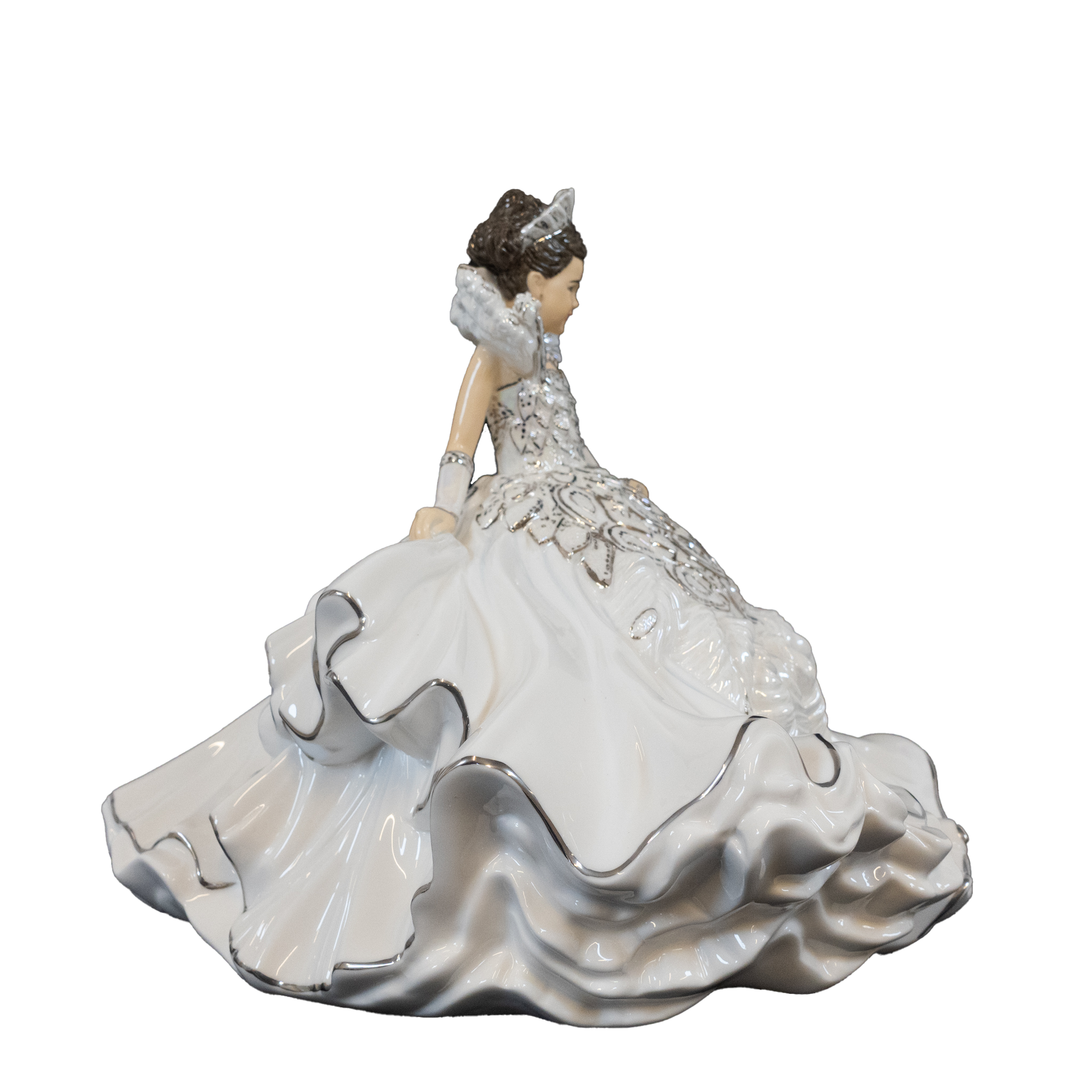 New English Ladies Thelma Madine Daddys Girl Figurine : Brunette Charterwells