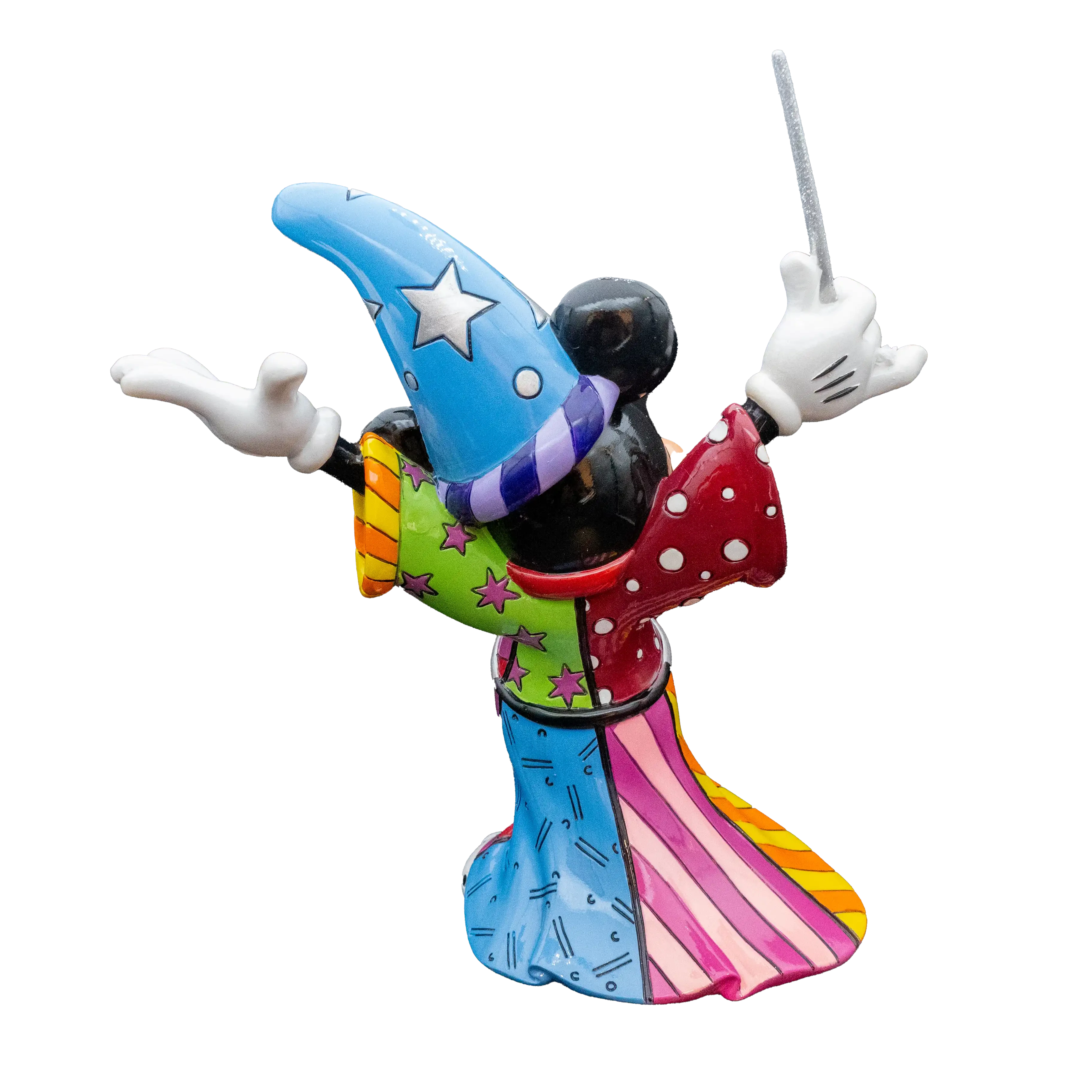 Britto Disney Sorcerer Mickey Mouse Figurine Charterwells