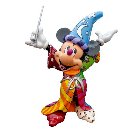 Britto Disney Sorcerer Mickey Mouse Figurine Charterwells