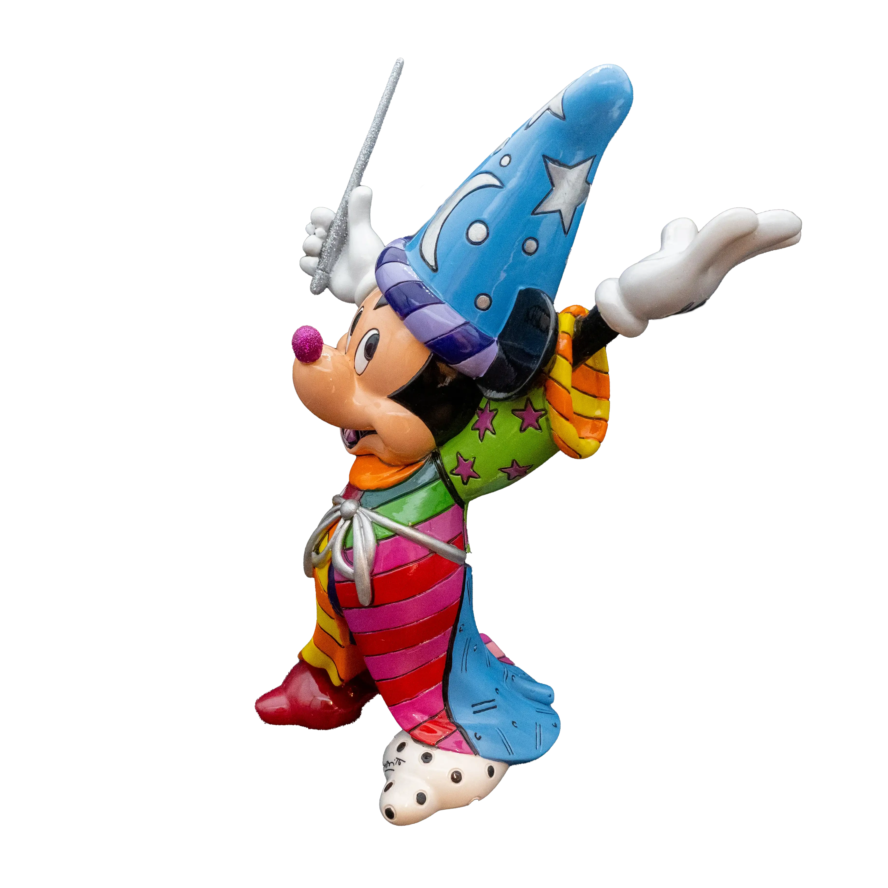 Britto Disney Sorcerer Mickey Mouse Figurine Charterwells