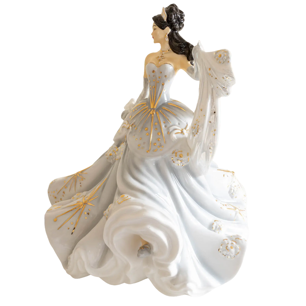 English Ladies Silver Radiance Figurine