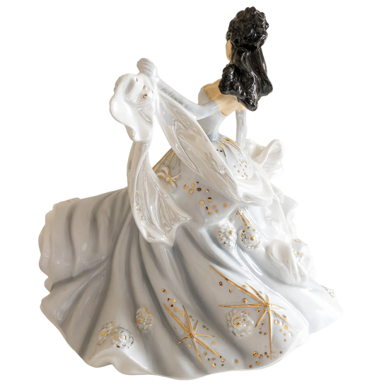 English Ladies Silver Radiance Figurine