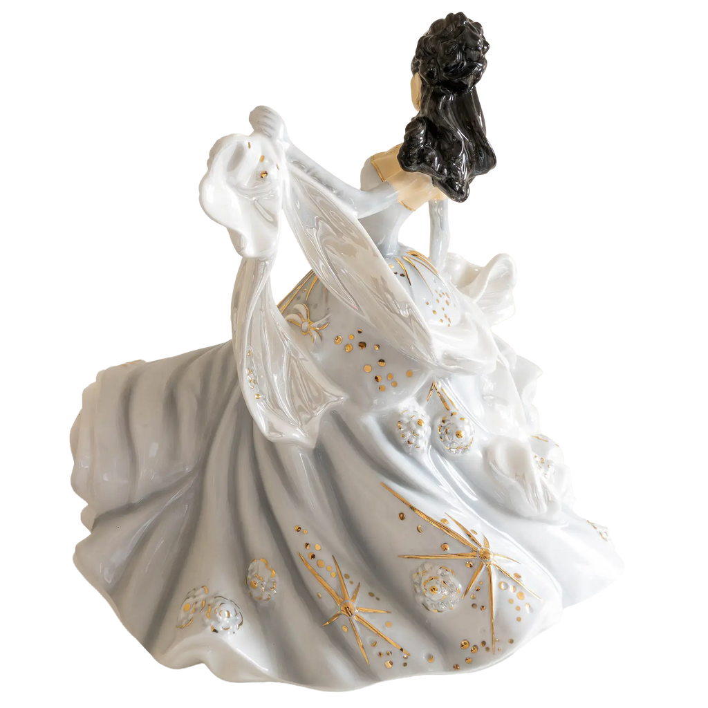 English Ladies Silver Radiance Figurine