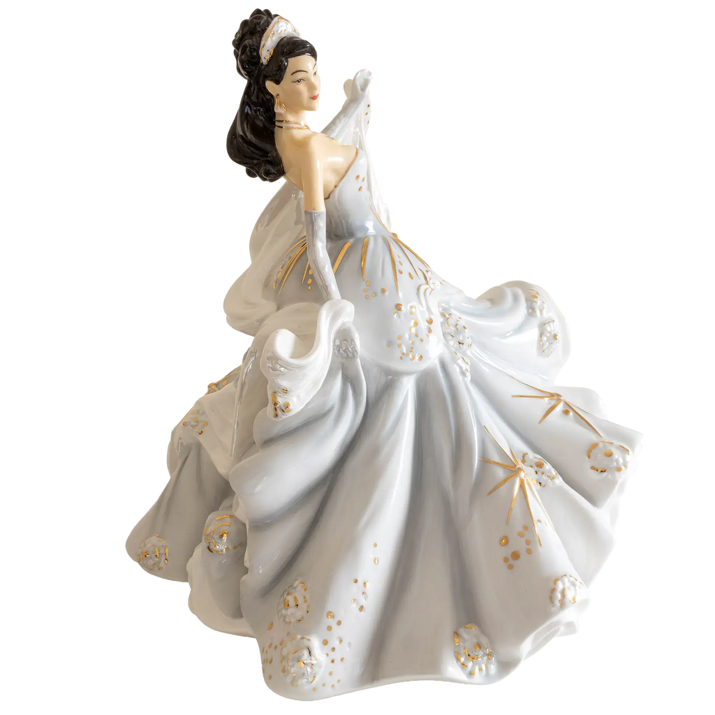 English Ladies Silver Radiance Figurine