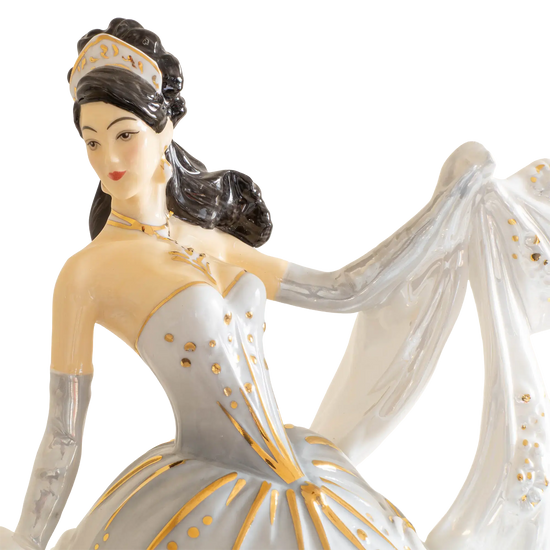 English Ladies Silver Radiance Figurine