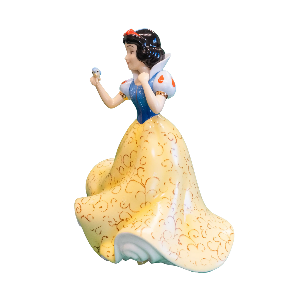 English Ladies Disney Snow White "With a Song & A Smile" Figuine Charterwells