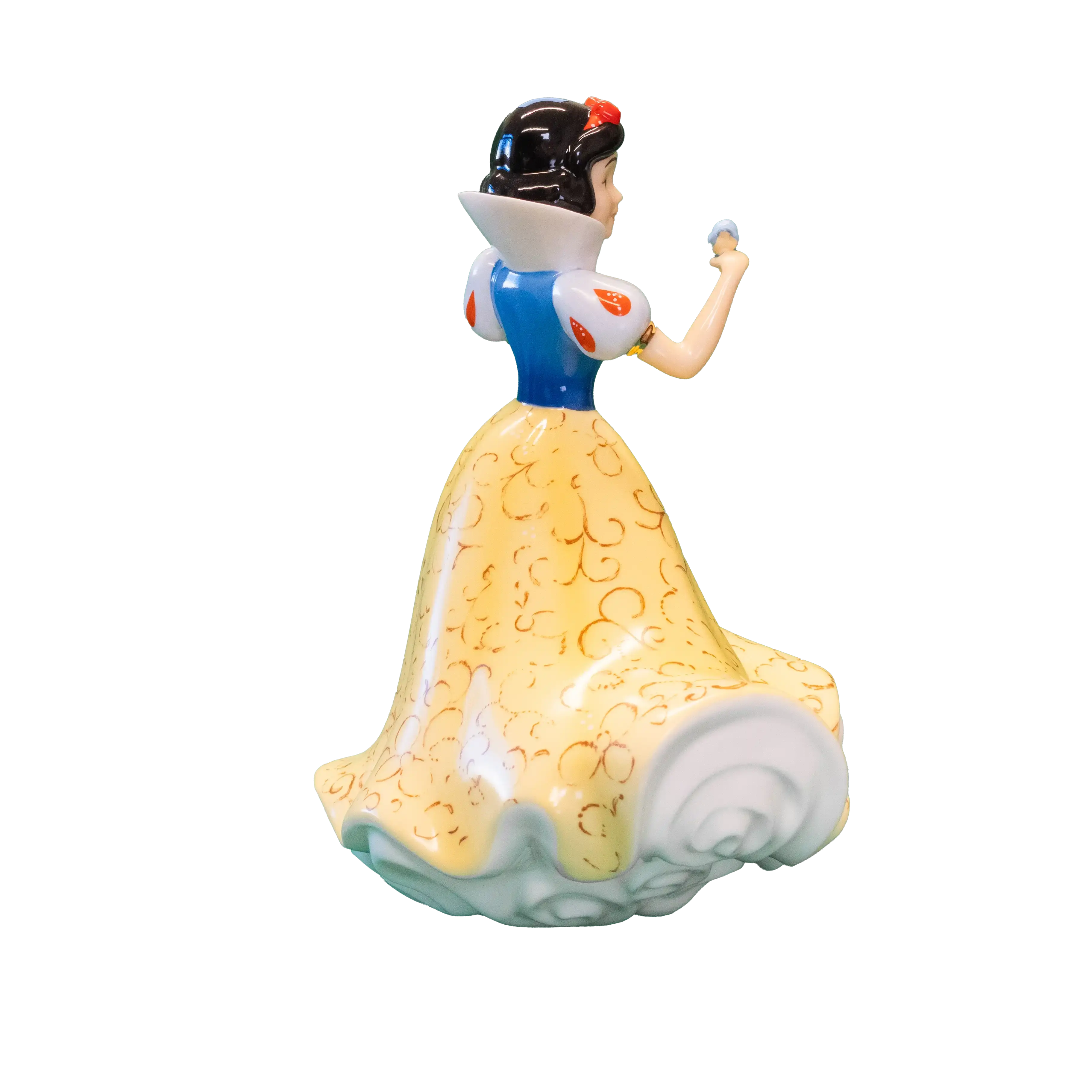 English Ladies Disney Snow White "With a Song & A Smile" Figuine Charterwells