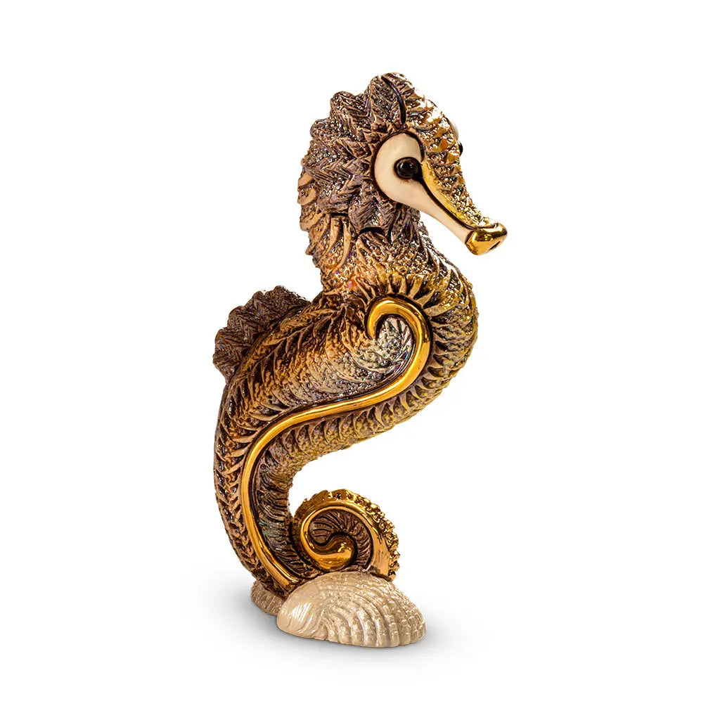 Rinconada De Rosa Seahorse bronze