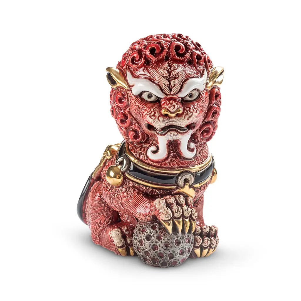 Rinconada De Rosa Foo Lion (Red)