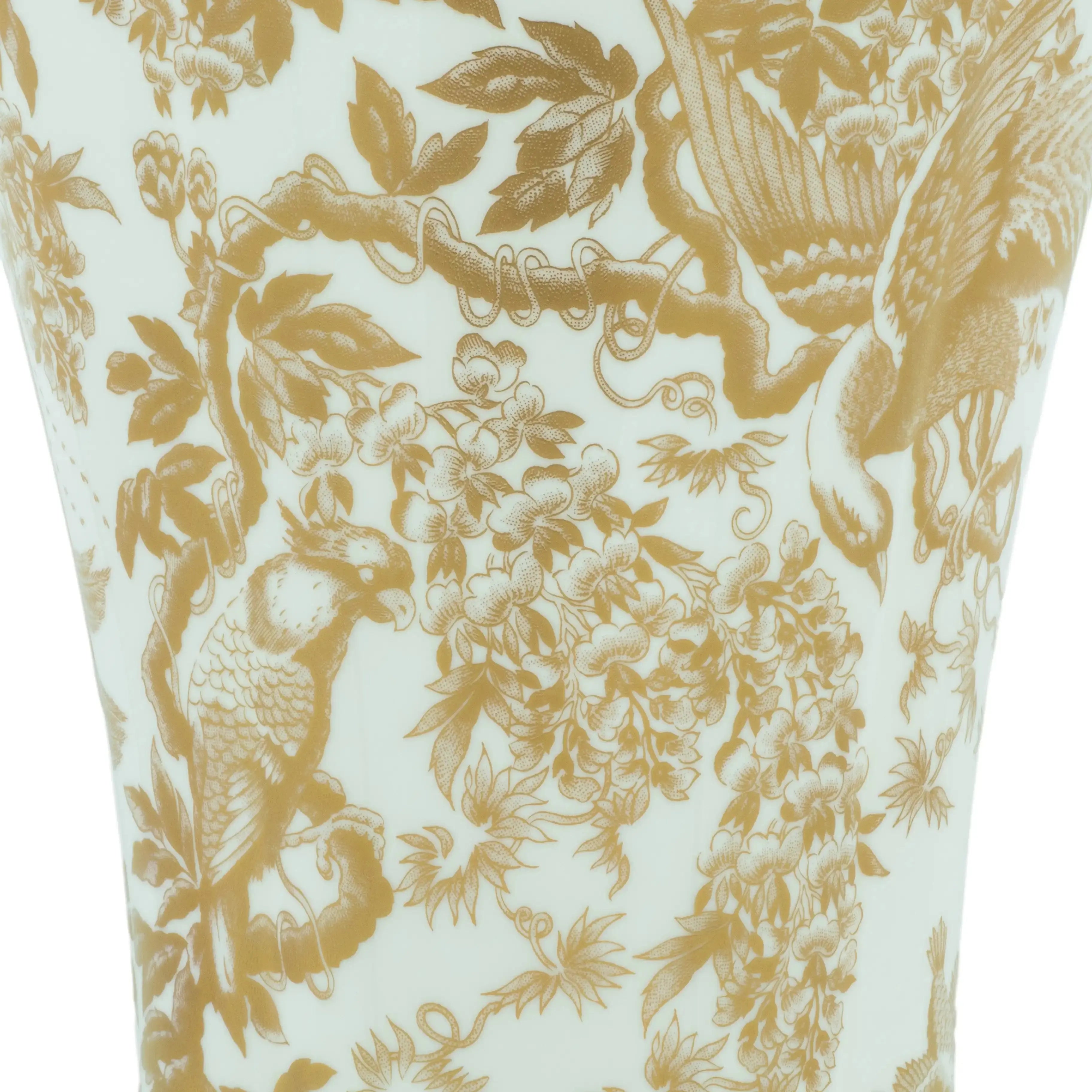 Royal Crown Derby  Gold Aves Column Vase Charterwells