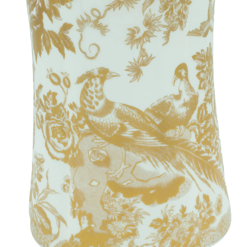 Royal Crown Derby  Gold Aves Column Vase Charterwells