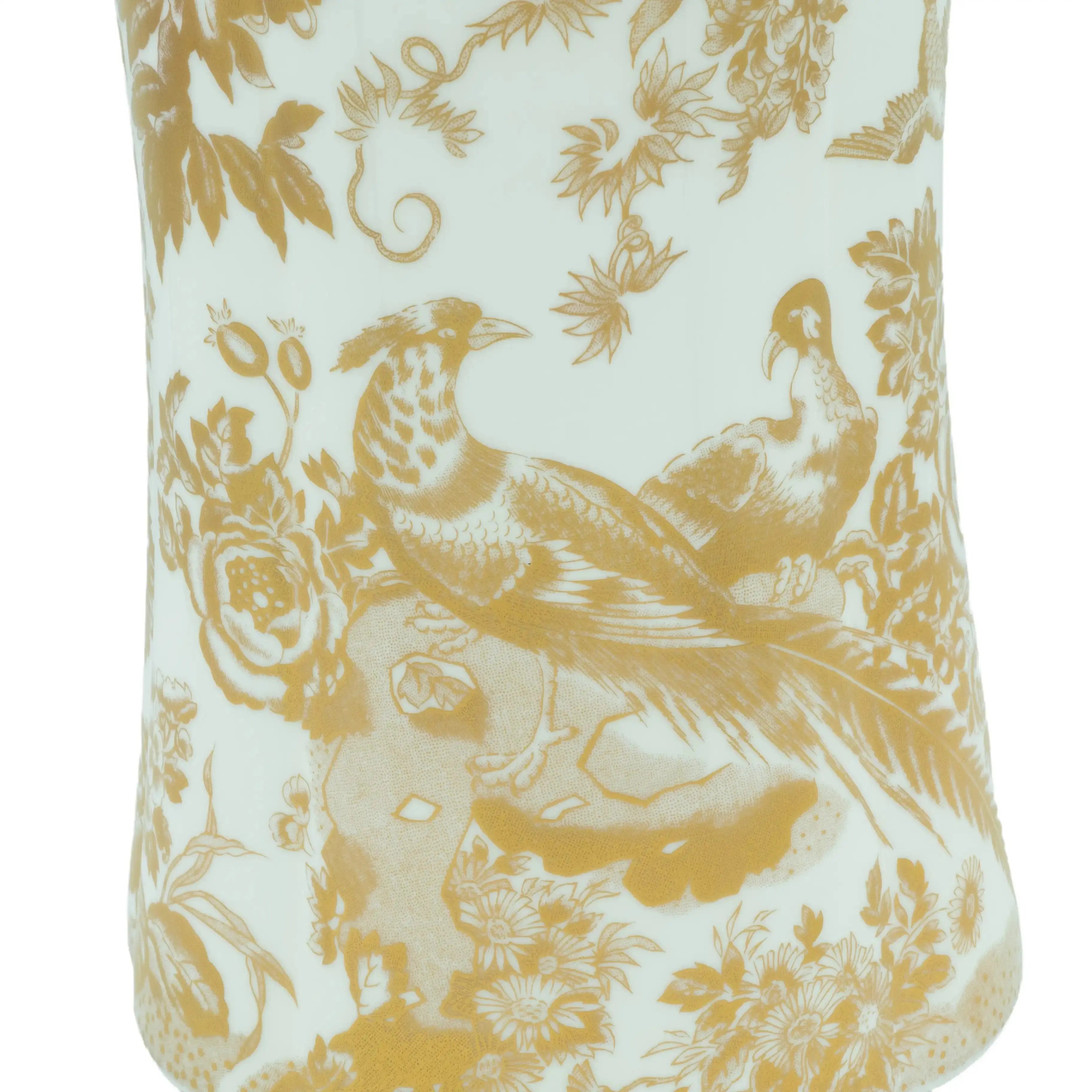 Royal Crown Derby  Gold Aves Column Vase Charterwells