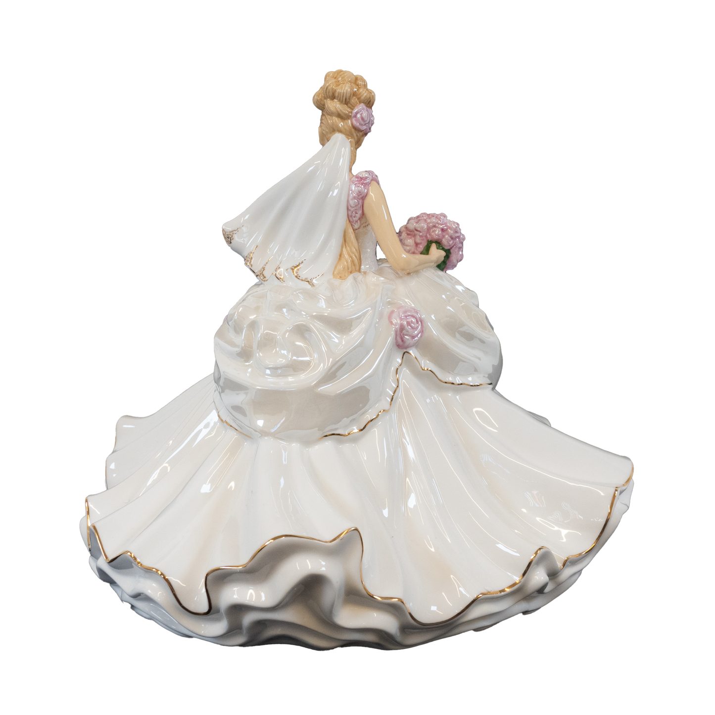 English Ladies Thelma Madine Wedding Dreams Bride Figurine : Blonde Charterwells