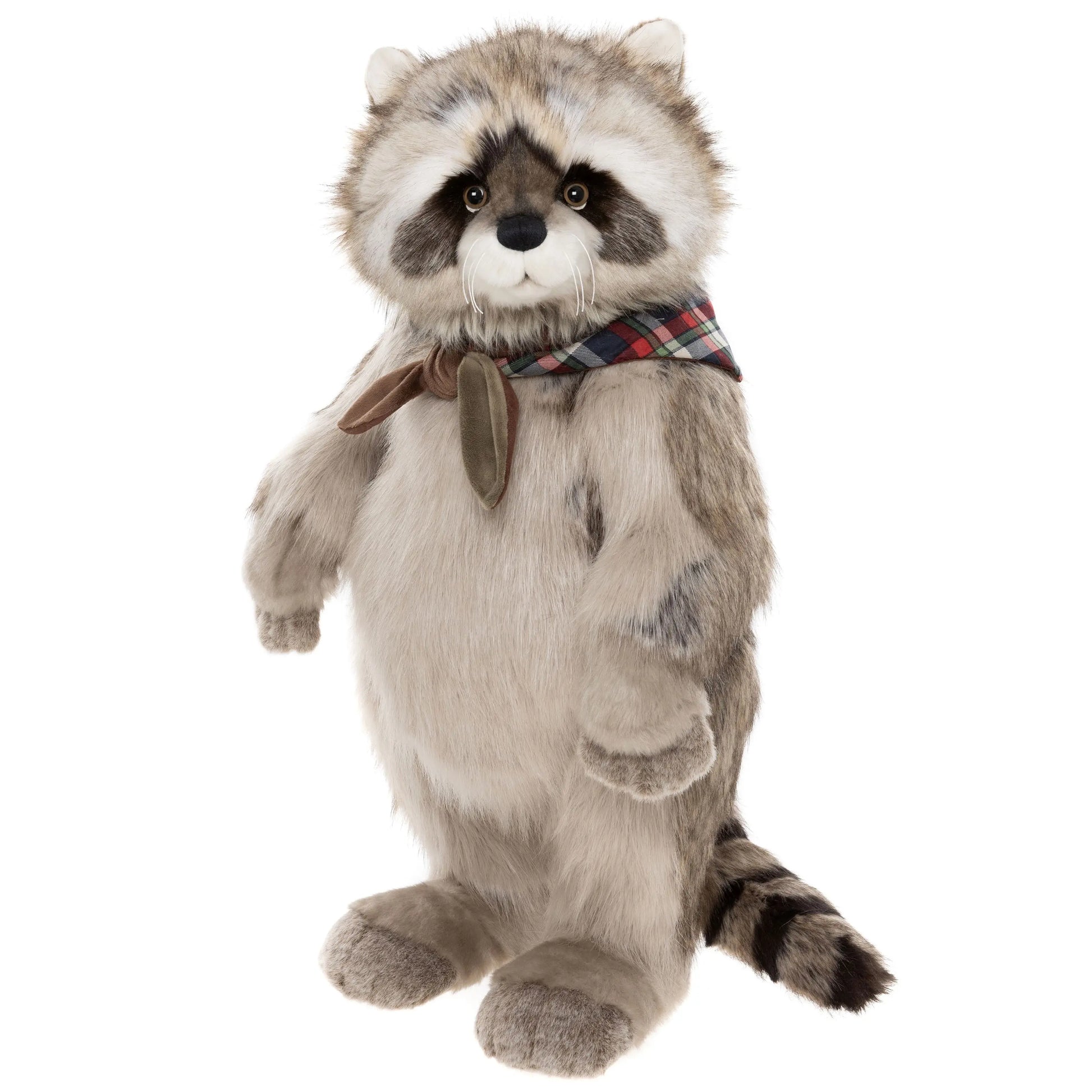 Charlie Bears Inspector Rummage 2026 Plush Raccoon 76cm Charlie Bears