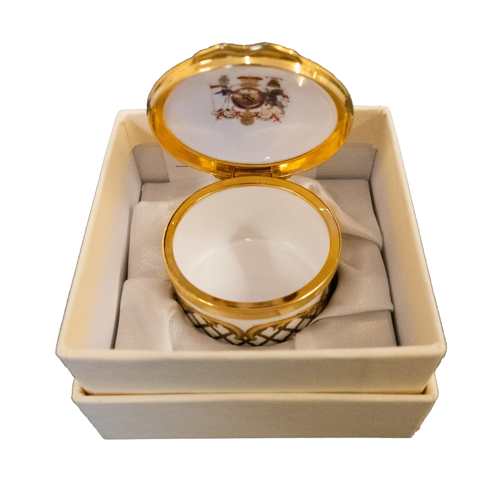 HMS Victory Lord Nelson Trinket Box Charterwells-Ex-Display