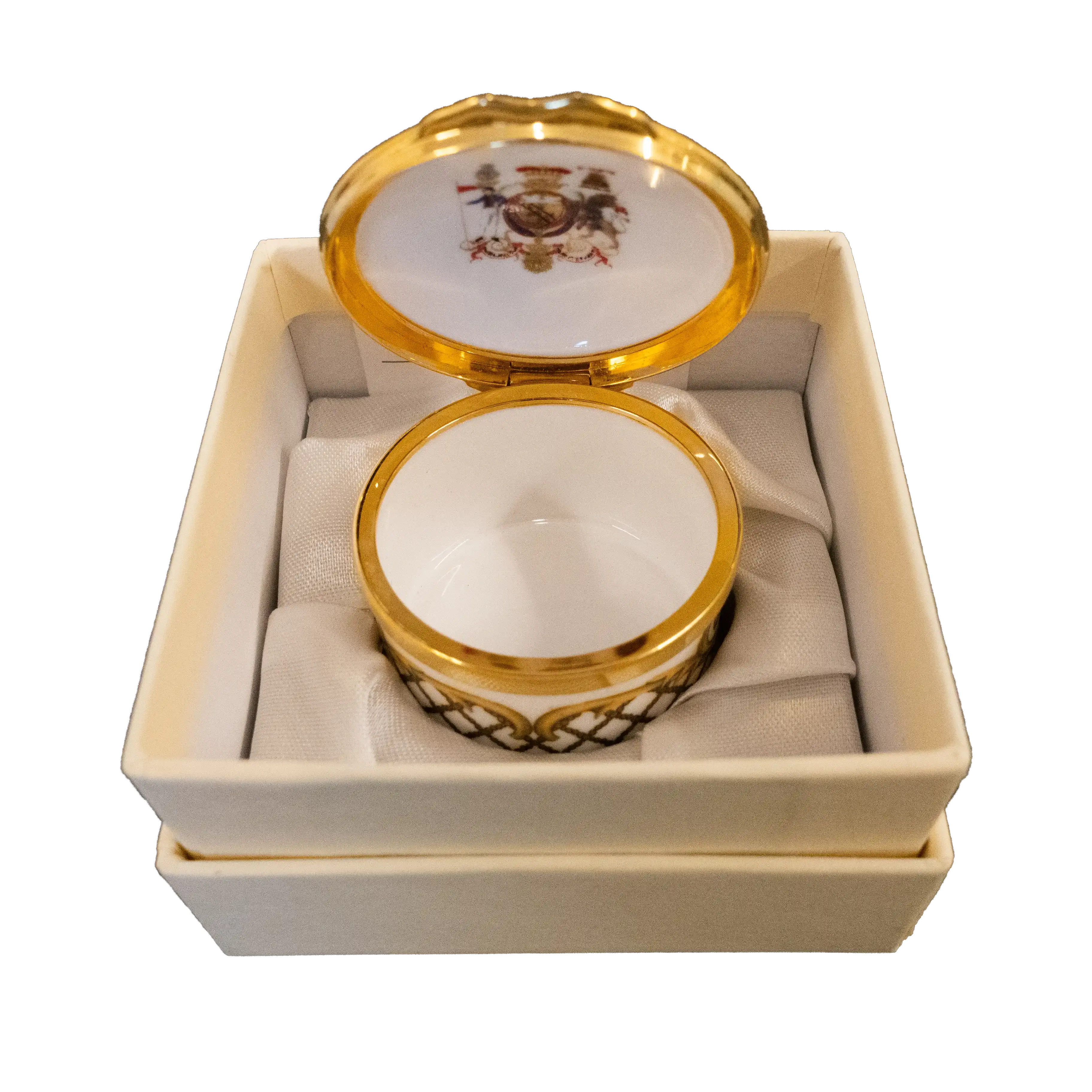 HMS Victory Lord Nelson Trinket Box Charterwells-Ex-Display